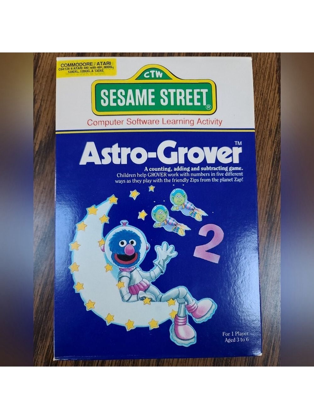 Retro Gaming: Commodore/Atari ASTRO-GROVER